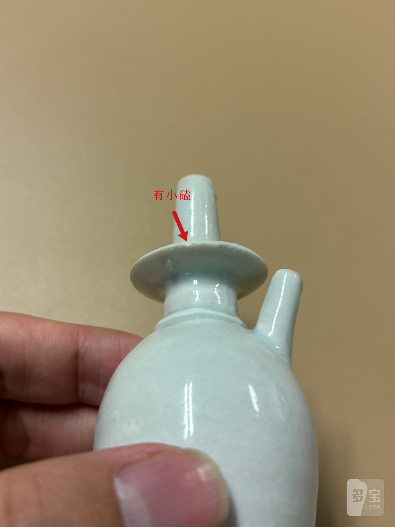明 青白釉砚滴 - 图8